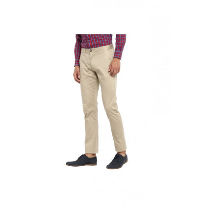 Mens Beige Trouser