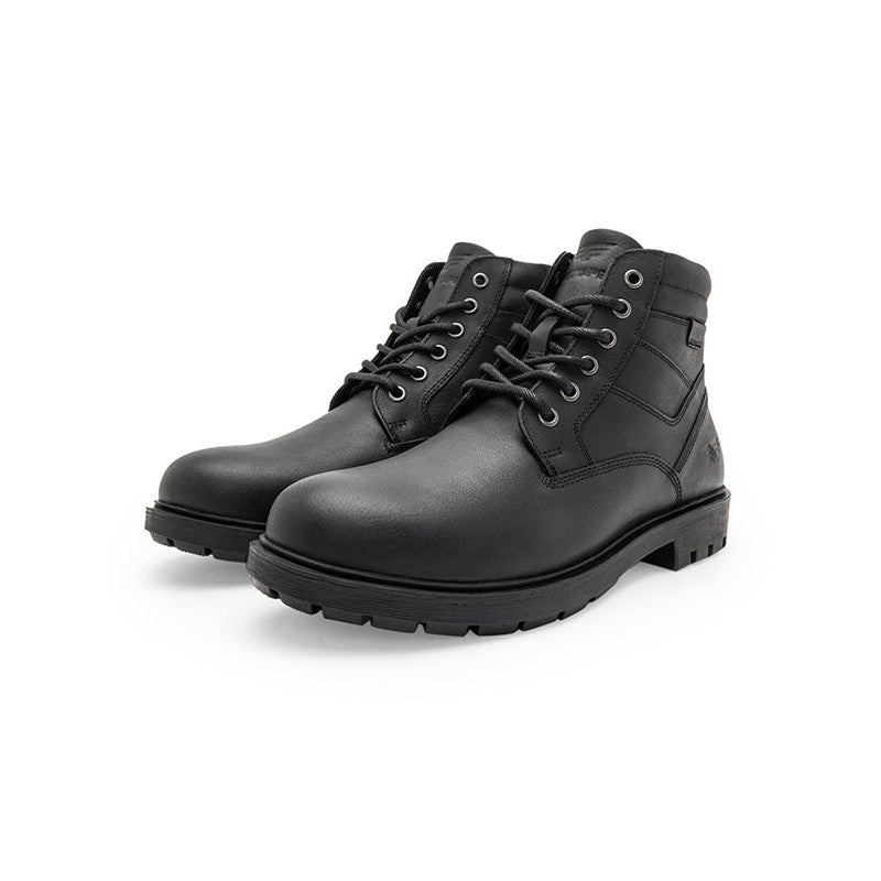 Genuine Leather Ankle Length Boots for Men | Soft Cushioned Insole, Slip-ResisTance, Dynamic Feet Support, Arch Support & Shock Absorption