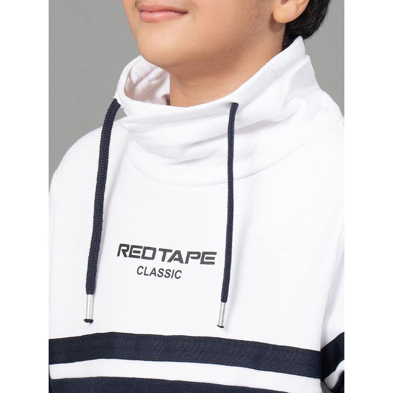 White Sweatshirt for Boys