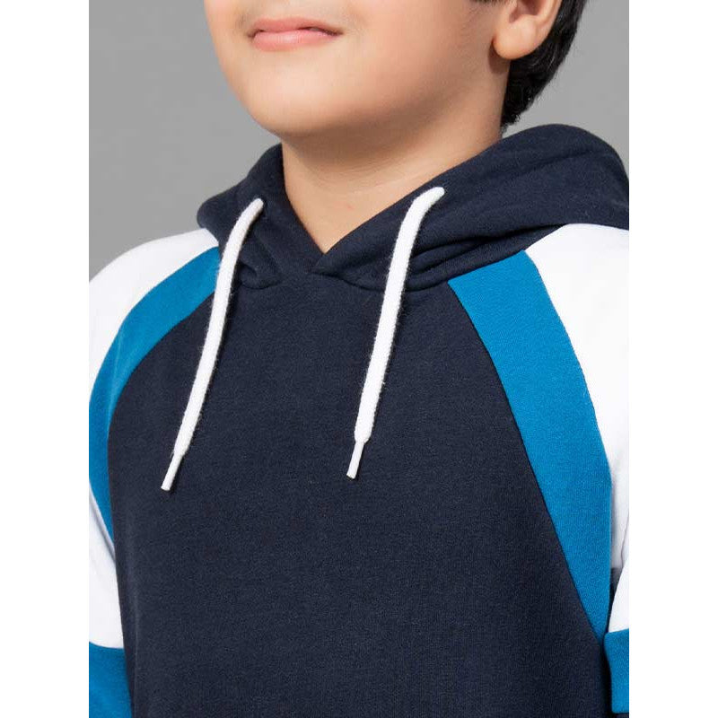 RedTape Dark Navy Hoodie for Boy | Comfortable & Durable