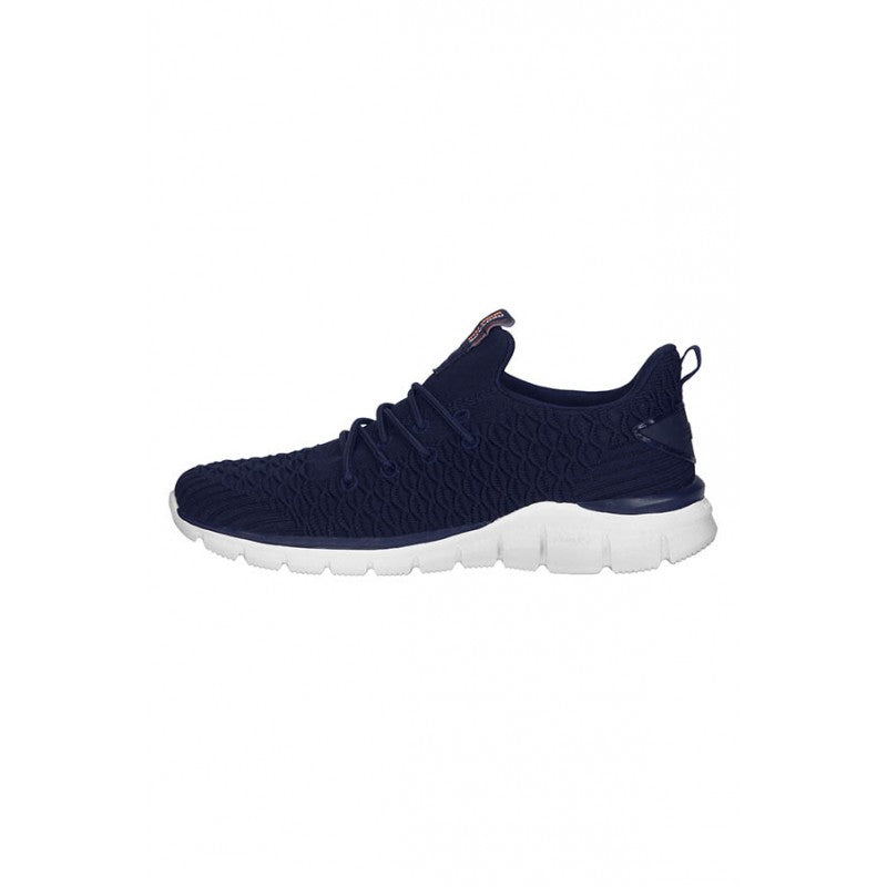 Men Navy Walking Shoes