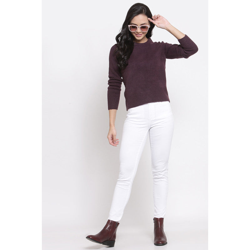 Women's Purple Sweater