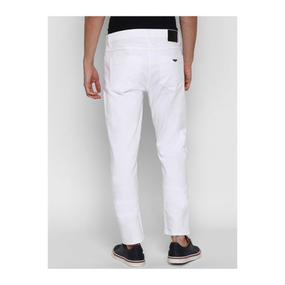 Mens White Denim Jeans