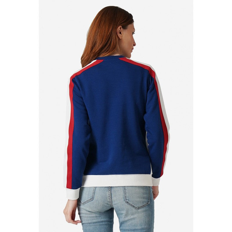 Women Airforce Blue Sweatshirt