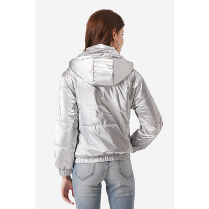 Women Silver Jacket