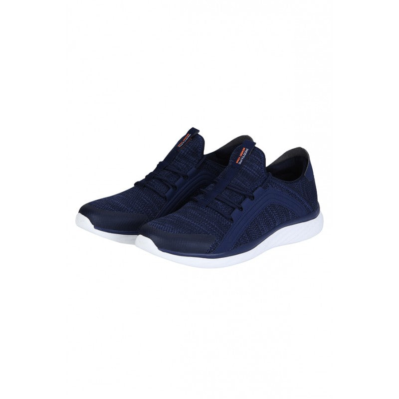 Men Navy Walking Shoes