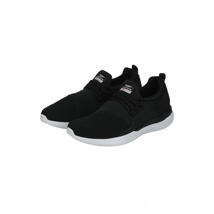 RedTape Men Black Walking Shoes