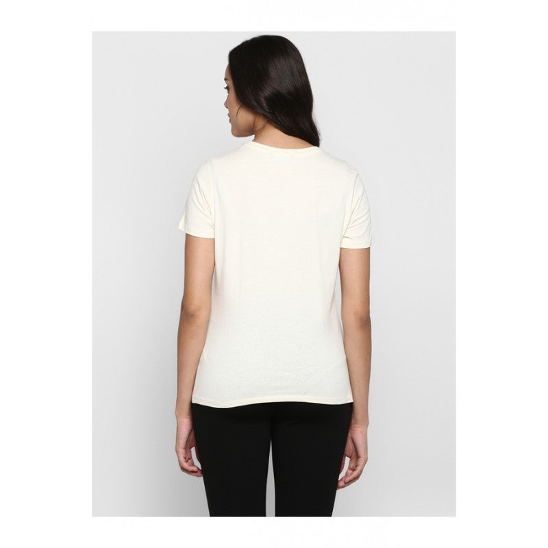 Women Off White T Shirt