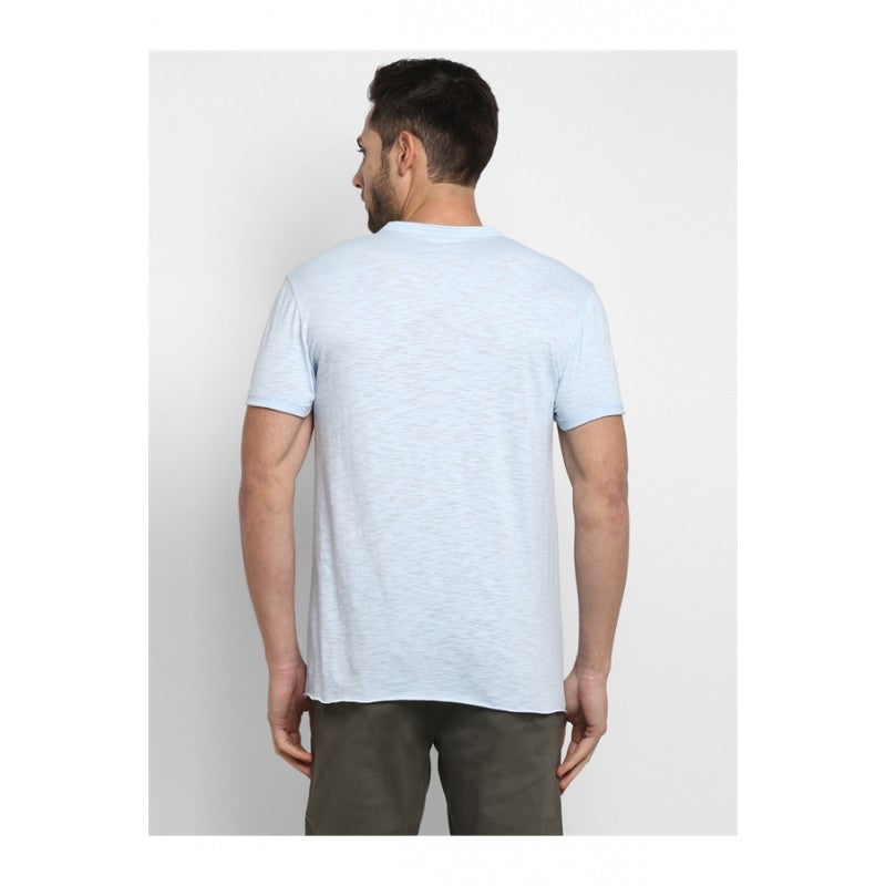 Mens Light Blue Melnage T Shirt