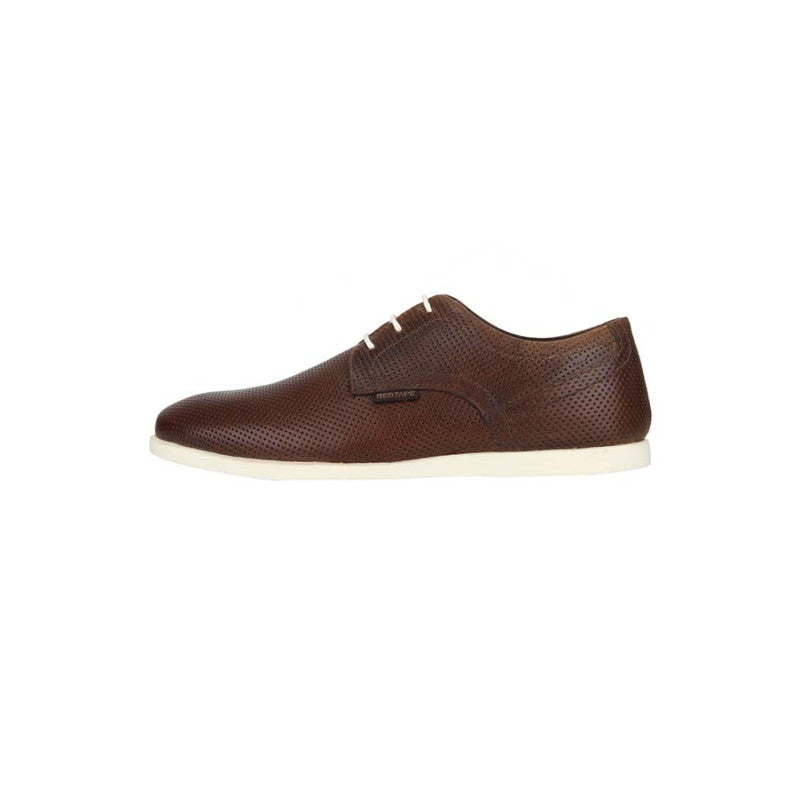 RedTape Men Brown Derby Shoes