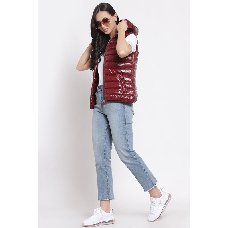 Women's Maroon Jacket