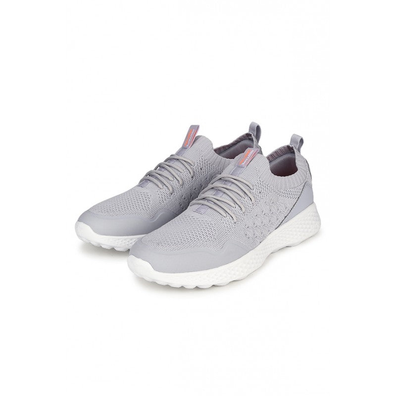 Men Light Grey Walking Shoes
