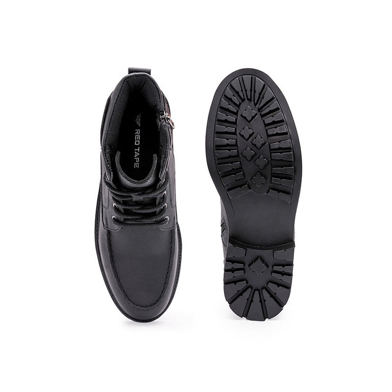 Ankle Length Boots for Men | Soft Cushioned Insole, Slip-ResisTance, Dynamic Feet Support, Arch Support & Shock Absorption