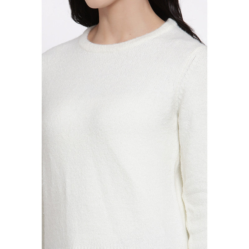 MODE by RedTape Women's Off White Sweater