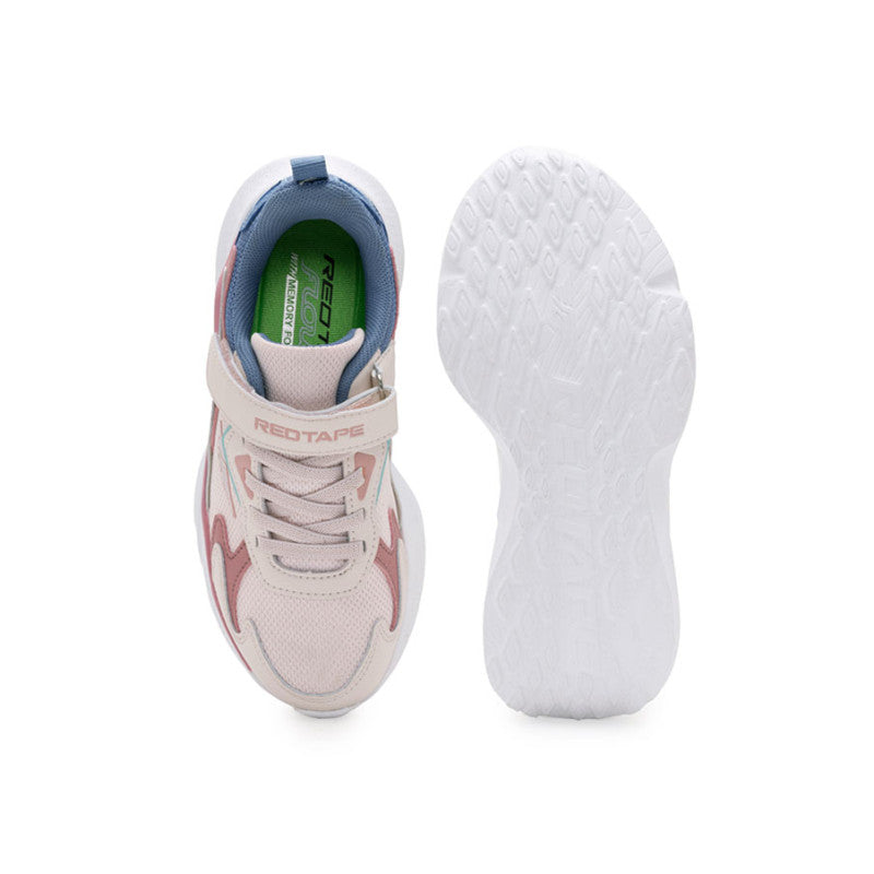 RedTape Kids-Unisex Pink Walking Shoes