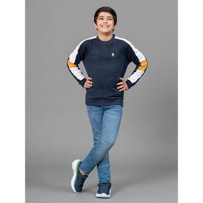 RedTape MidNight Blue Sweatshirt for Boy | Comfortable & Durable