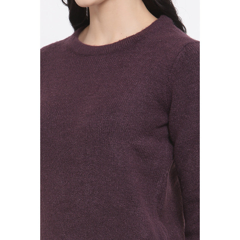 MODE by RedTape Women's Purple Sweater