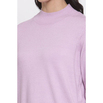 MODE by RedTape Women's Lilac Sweater