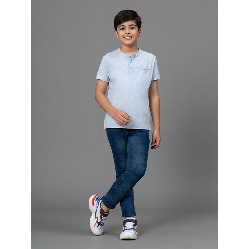 Light Blue Melnage T-Shirt for Boys
