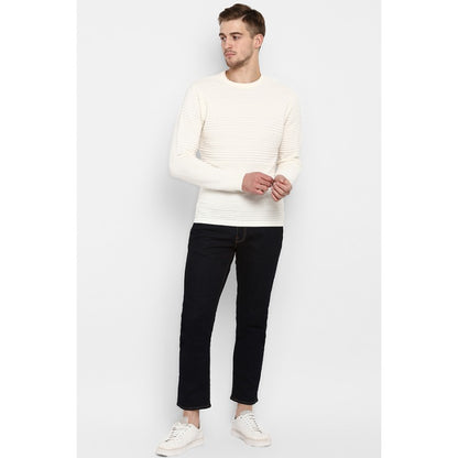 Mens Off White Sweater