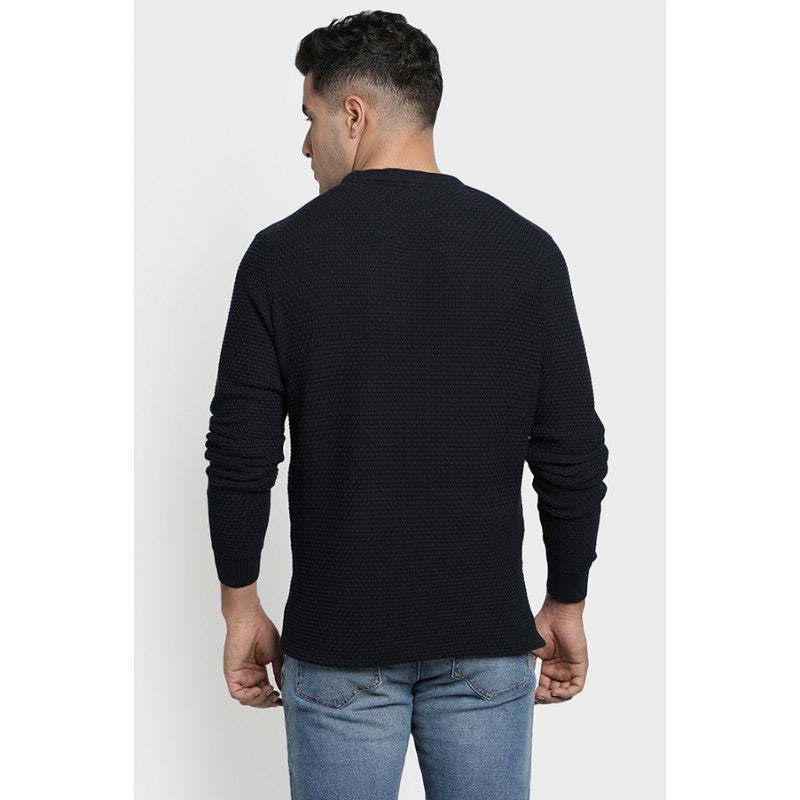 Mens Navy Sweater