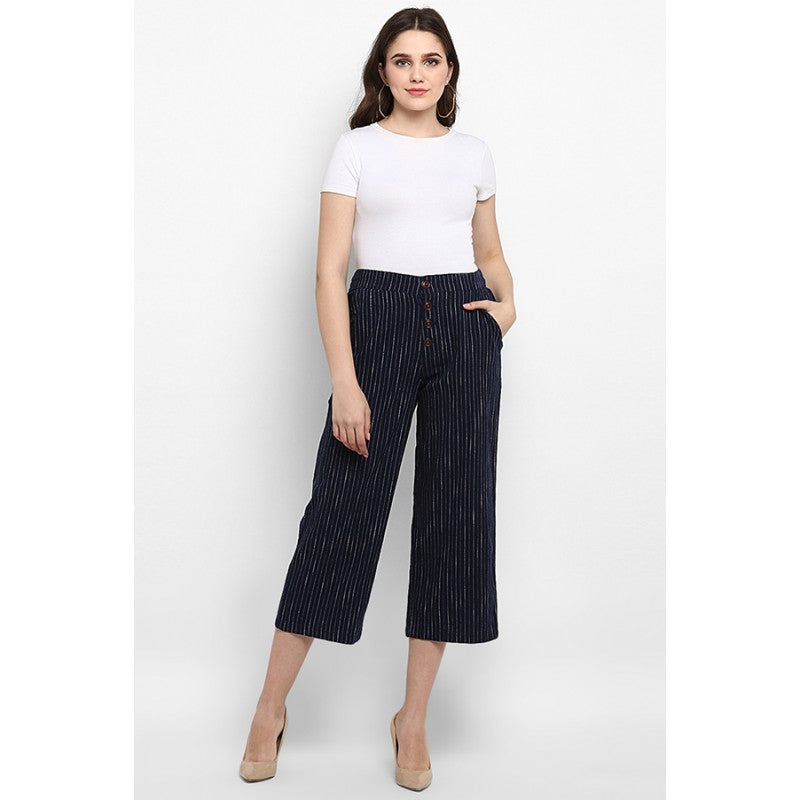 Women Navy Pant