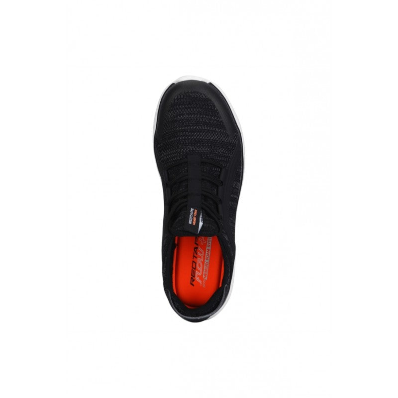 RedTape Men Black Walking Shoes