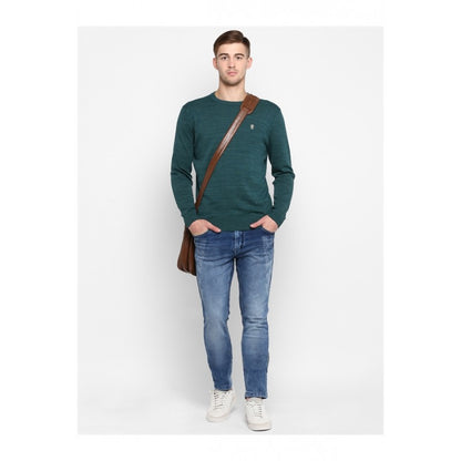 Mens Green Sweater