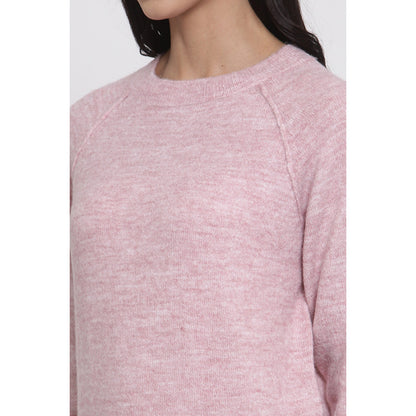 MODE by RedTape Women's Pastel Pink Sweater