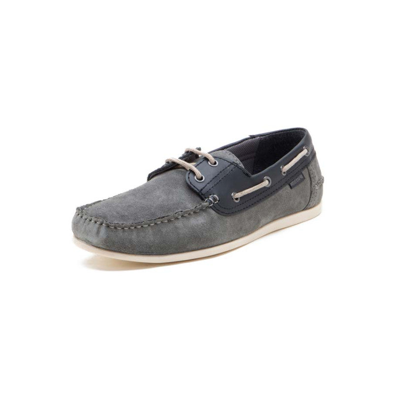 Men Grey Boat Shoes Redtape - Main Image