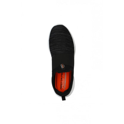 RedTape Men Black Walking Shoes