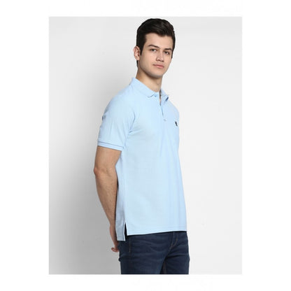 Mens Powder Blue T Shirt