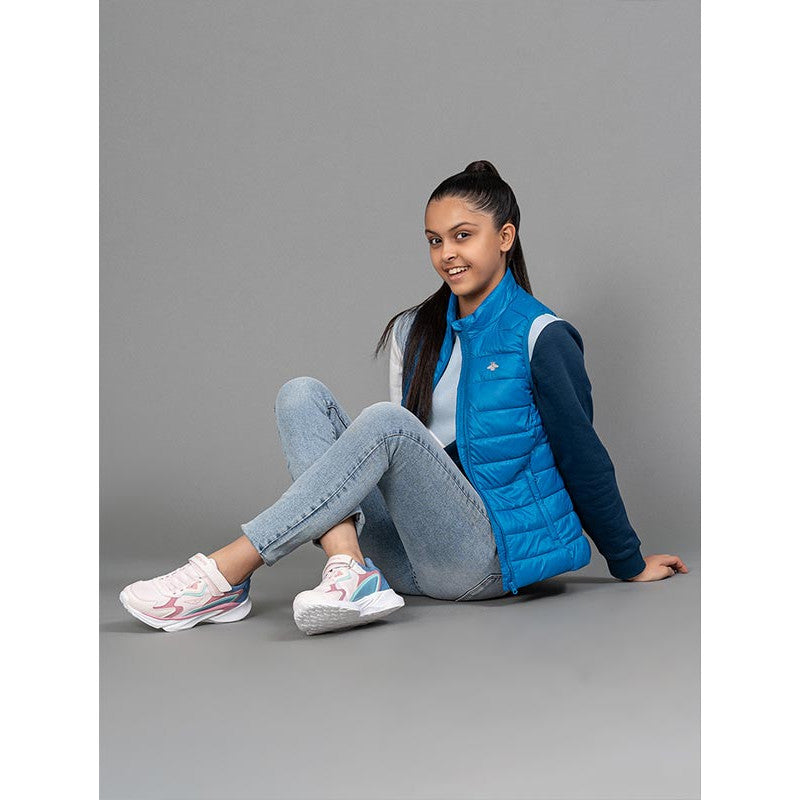 Mode By RedTape Blue Jacket for Girls | Warm and Comfortable