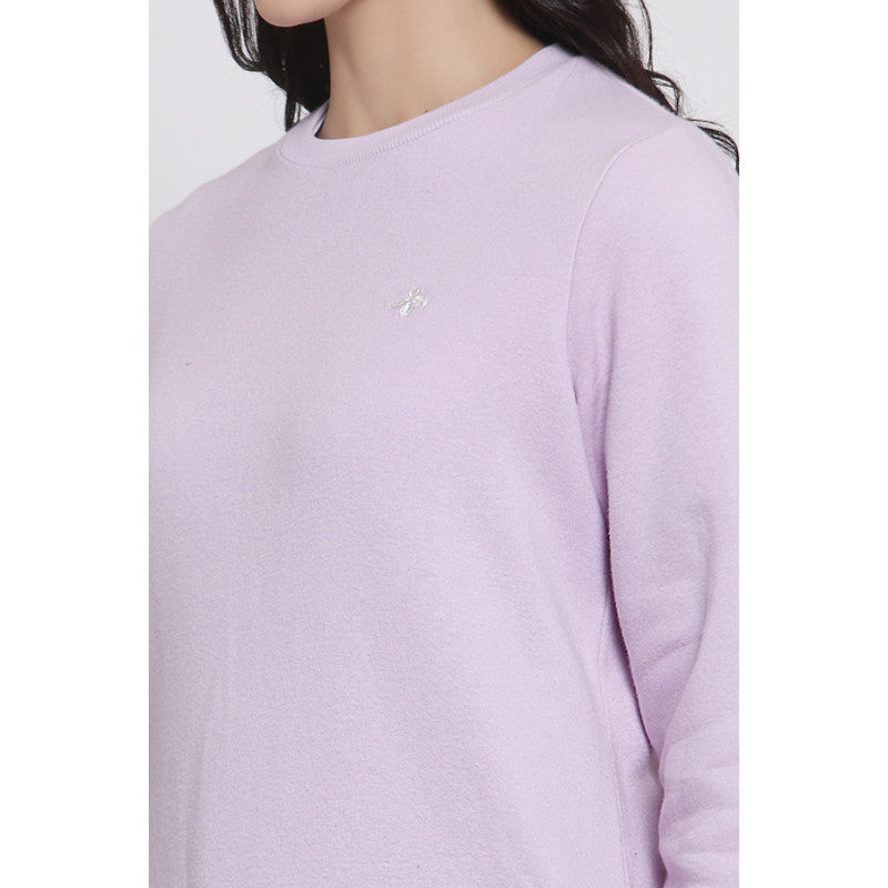 MODE by RedTape Women's Lilac Sweatshirt