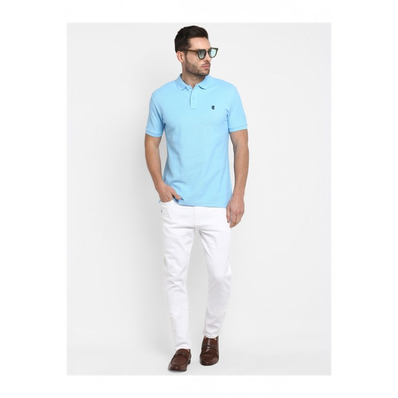 Mens Sky Blue T Shirt