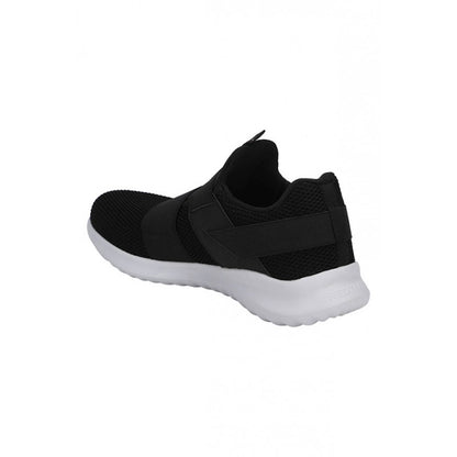 RedTape Men Black Walking Shoes