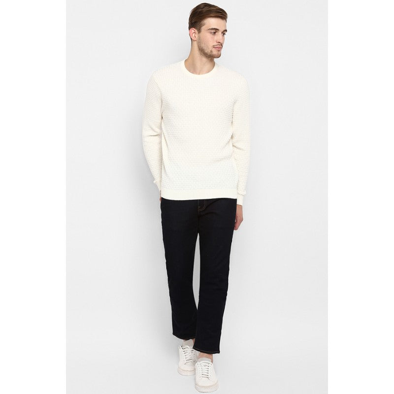 Mens Off White Sweater