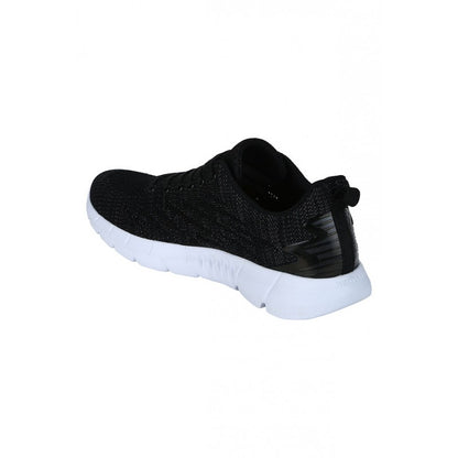 RedTape Men Black Walking Shoes