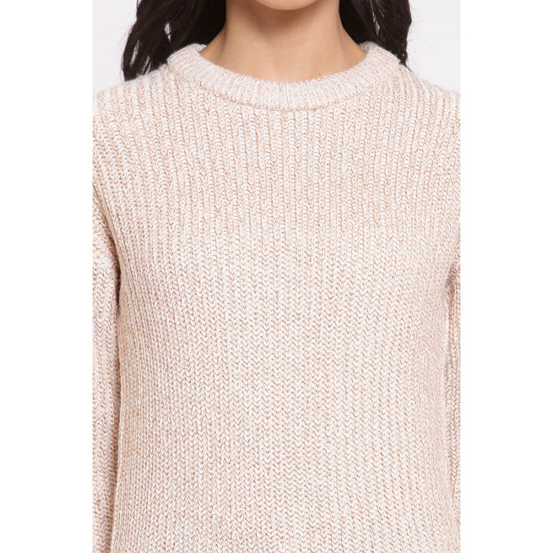 MODE by RedTape Women's Beige Sweater