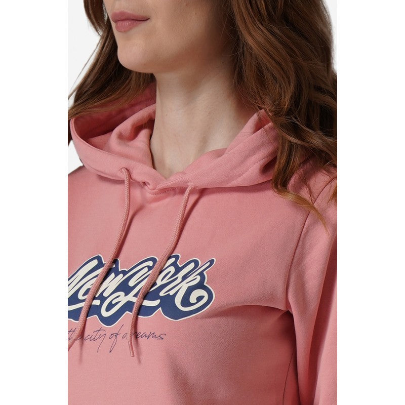 Women Pink Hoodie