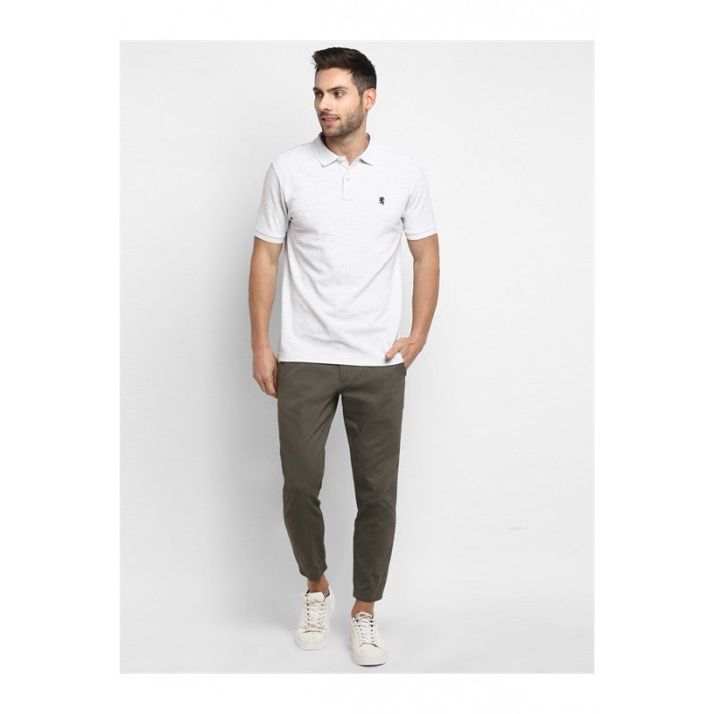 Mens Off White Melange T Shirt