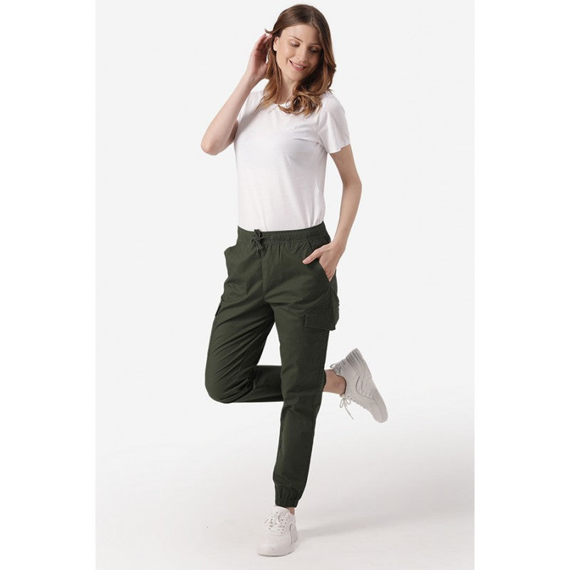 Women Olive Jogger