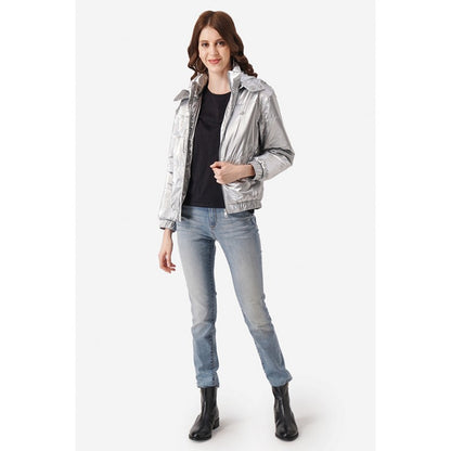 Women Silver Jacket