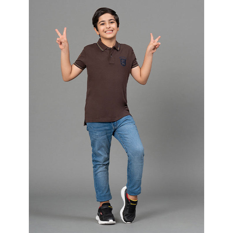 Brown T-Shirt for Boys