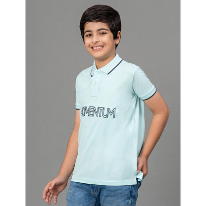 RedTape Arctic Blue T-Shirt for Boys | Comfortable and Durable