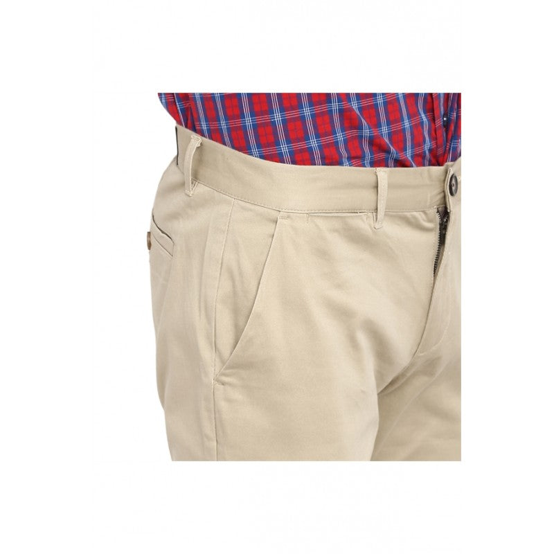 Mens Beige Trouser