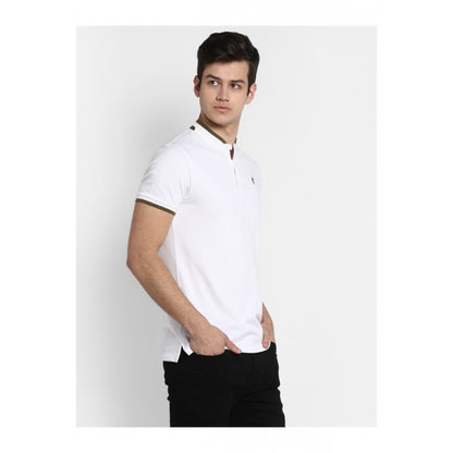 Mens White T Shirt