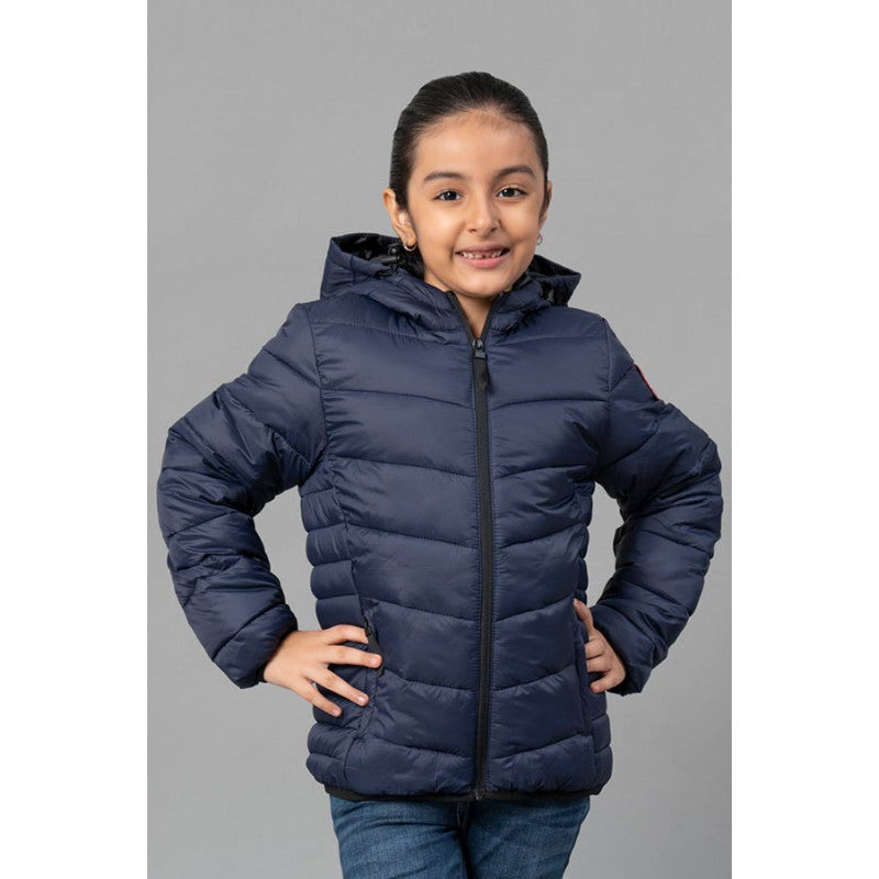 Kids Unisex Navy Padded Jacket