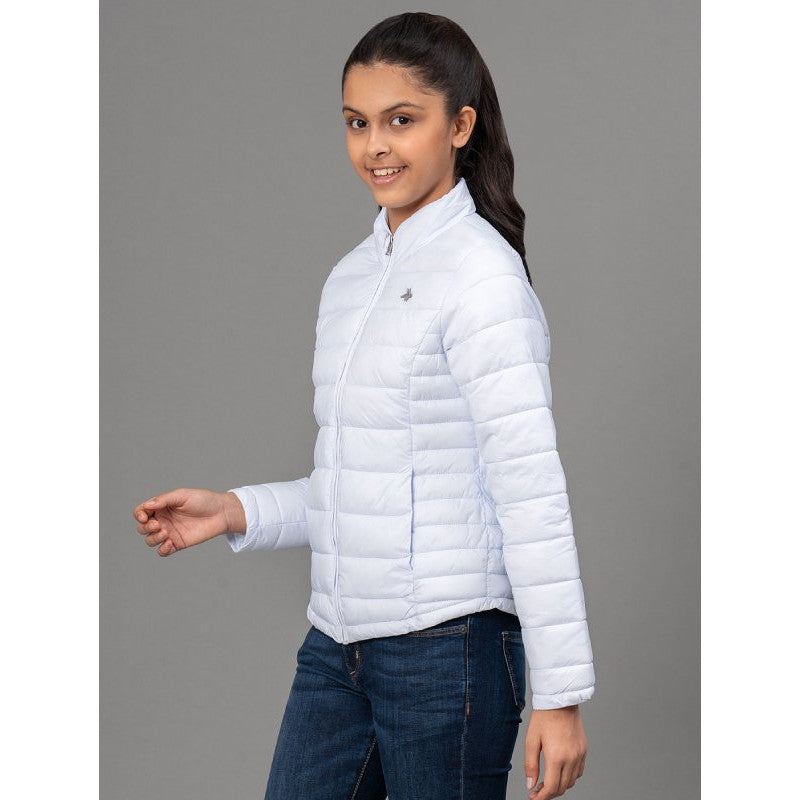 Mode By RedTape White Jacket for Girls | Warm and Comfortable