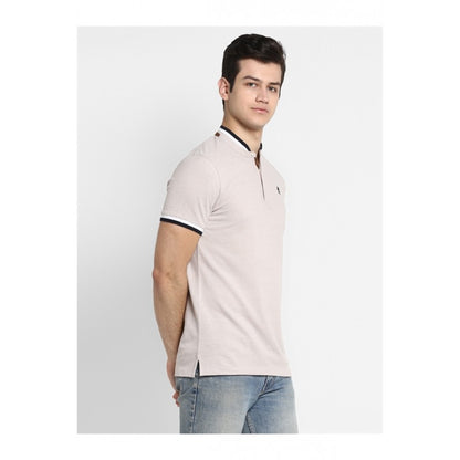 Mens Beige T Shirt